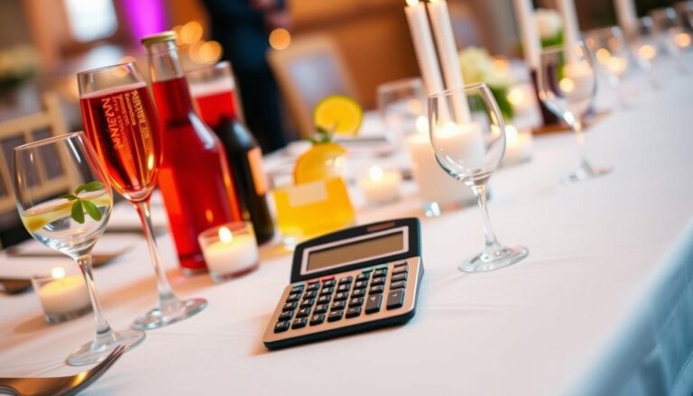 ile napojów na wesele