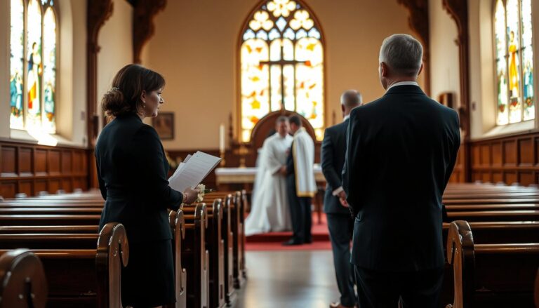świadek na ślubie kościelnym