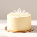 jak przykleić wydruk cukrowy na tort