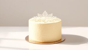 jak przykleić wydruk cukrowy na tort