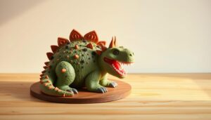 tort dinozaur jak zrobić