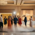 Atrakcje weselne 2026 - foto budka, ciężki dym i dekoracje na sali weselnej