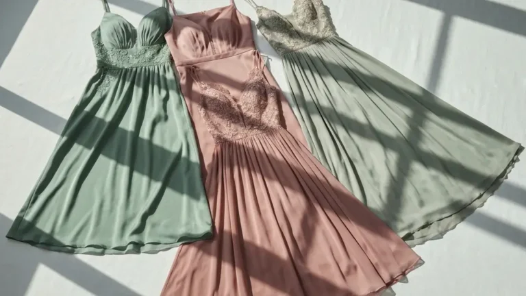 Eleganckie sukienki na wesele 2026 - trendy dla gościni w kolorach sage green i dusty rose