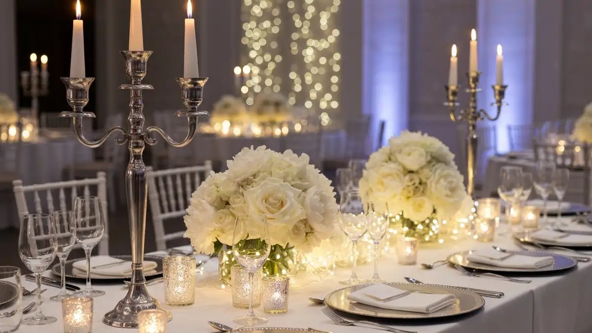 Zimowe dekoracje weselne w stylu white wedding – kompletny przewodnik 2026